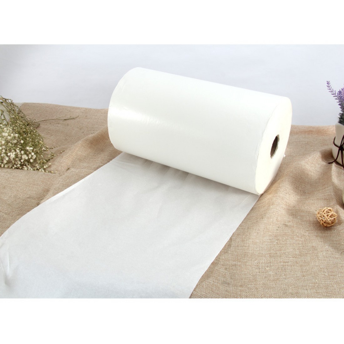 Eco Friendly White Interleaf Paper 28gsm In Roll Without Creases Your