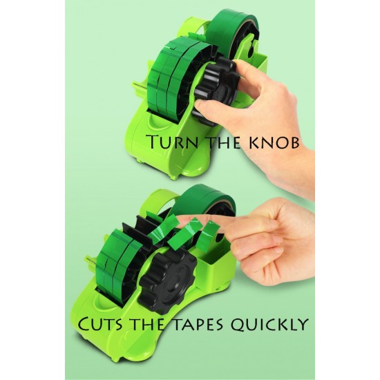 4-in-1 Multi-Purpose Tape Cutter Bench Tape Dispenser