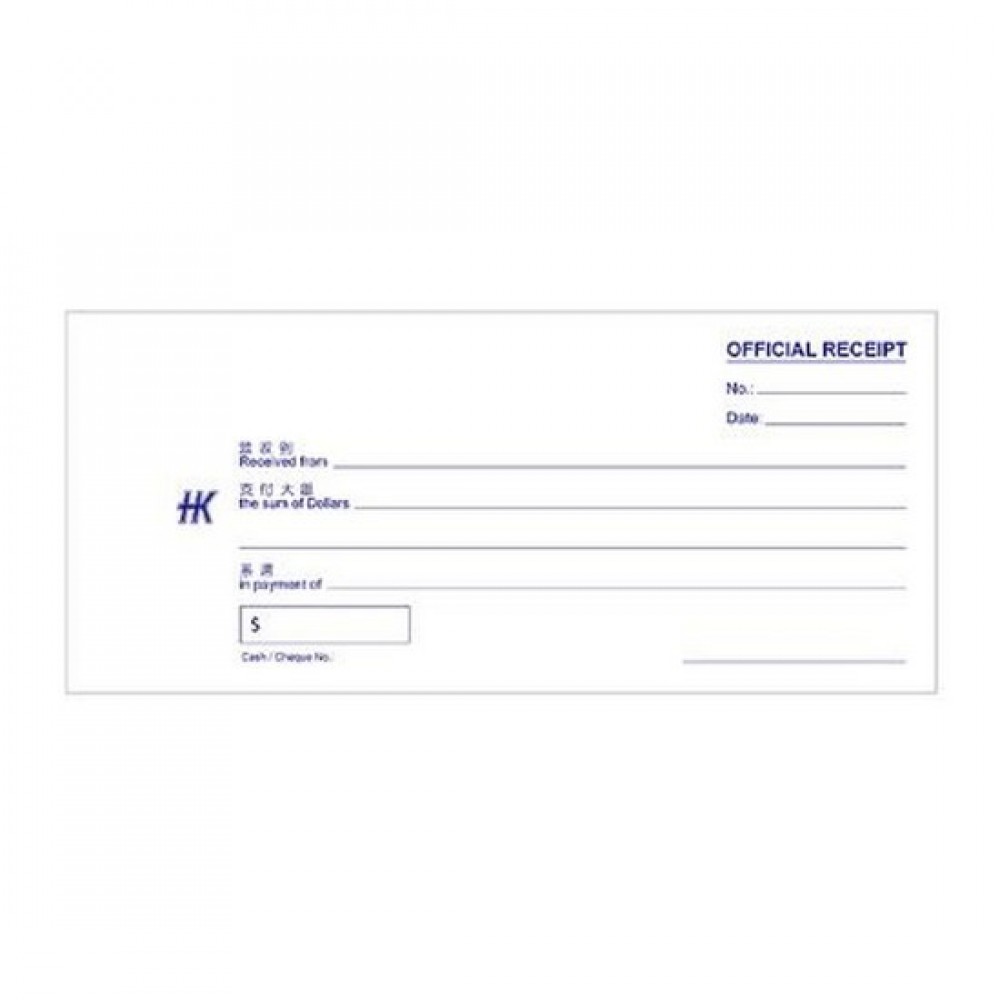 Official Receipt Book NCR [Your online shop for Ecommerce Packaging ...