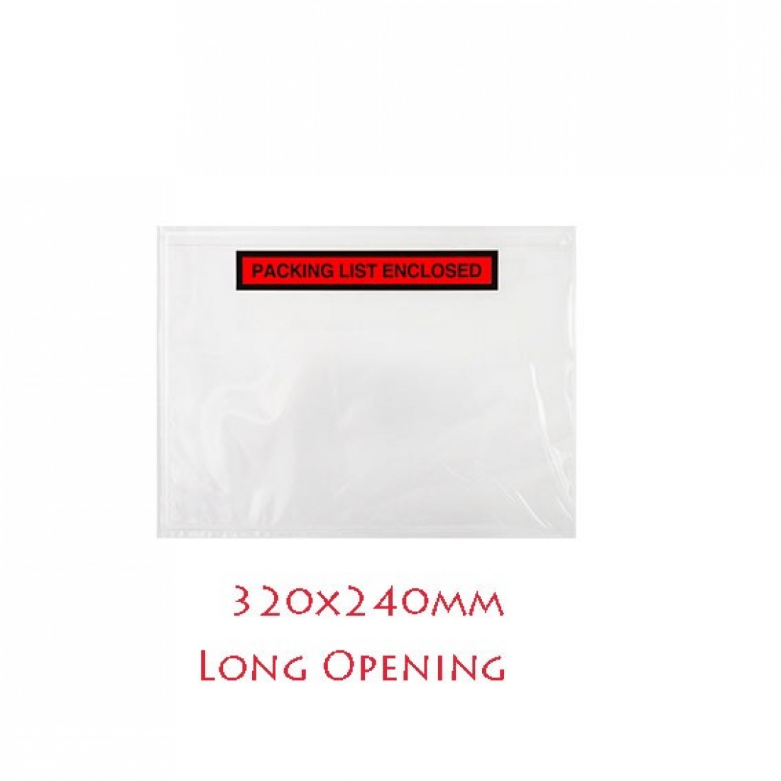 Long Opening Printed C4 Size Packing List Envelopes for A4 size [Your ...