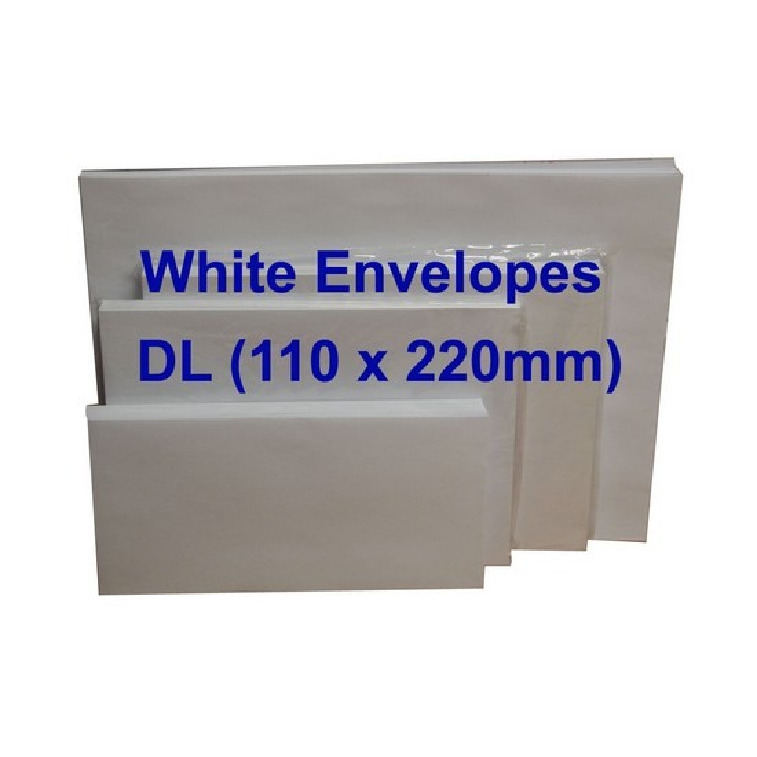 White Envelope DL 110 X 220mm (Pack Of 20) [Your Online Shop For