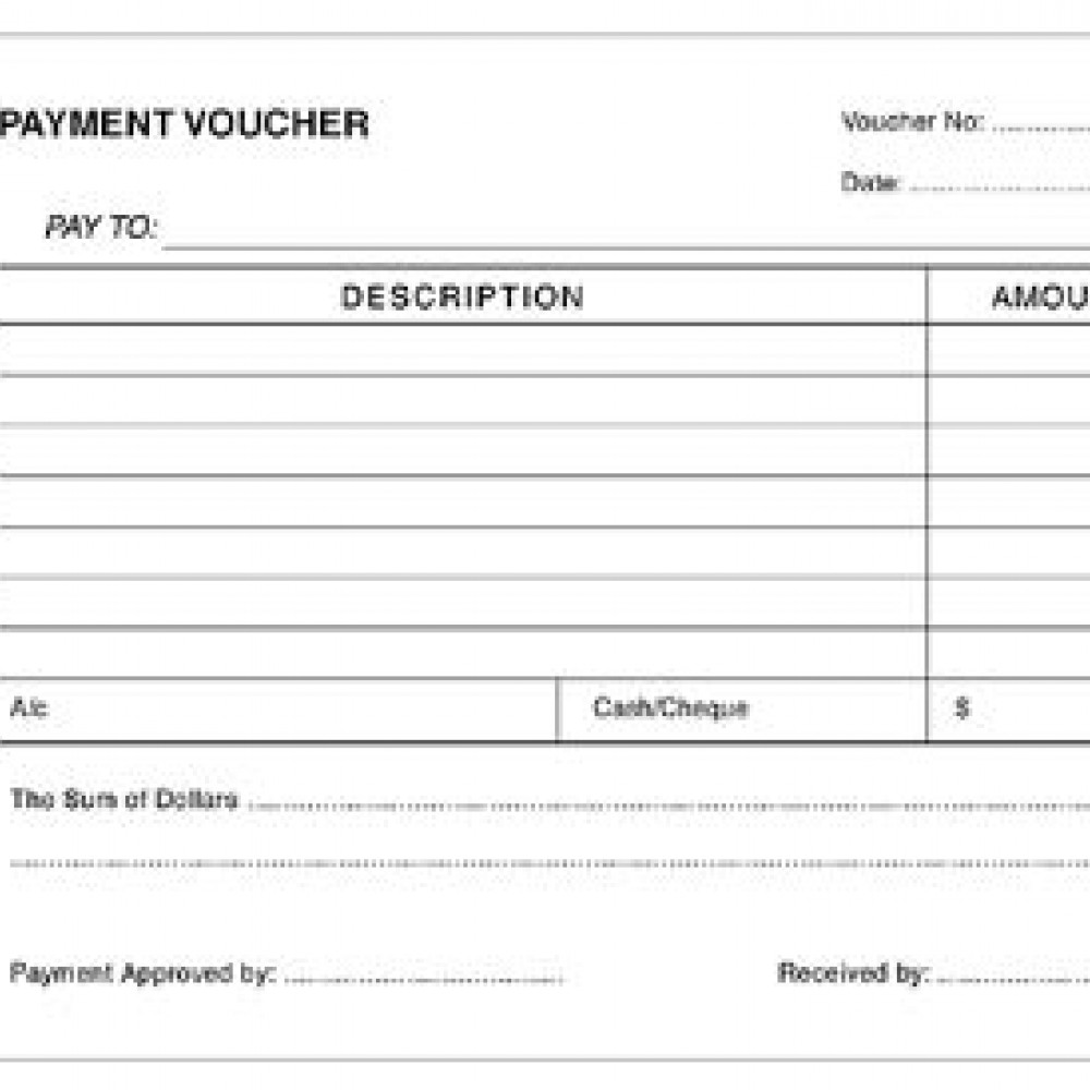 Payment Voucher Pad [Your online shop for Ecommerce Packaging Supplies!]