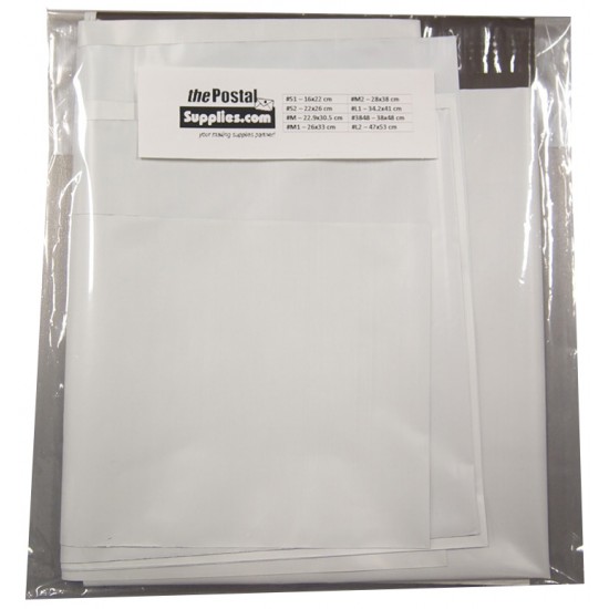 Trial Pack Poly Mailer (8 sizes)