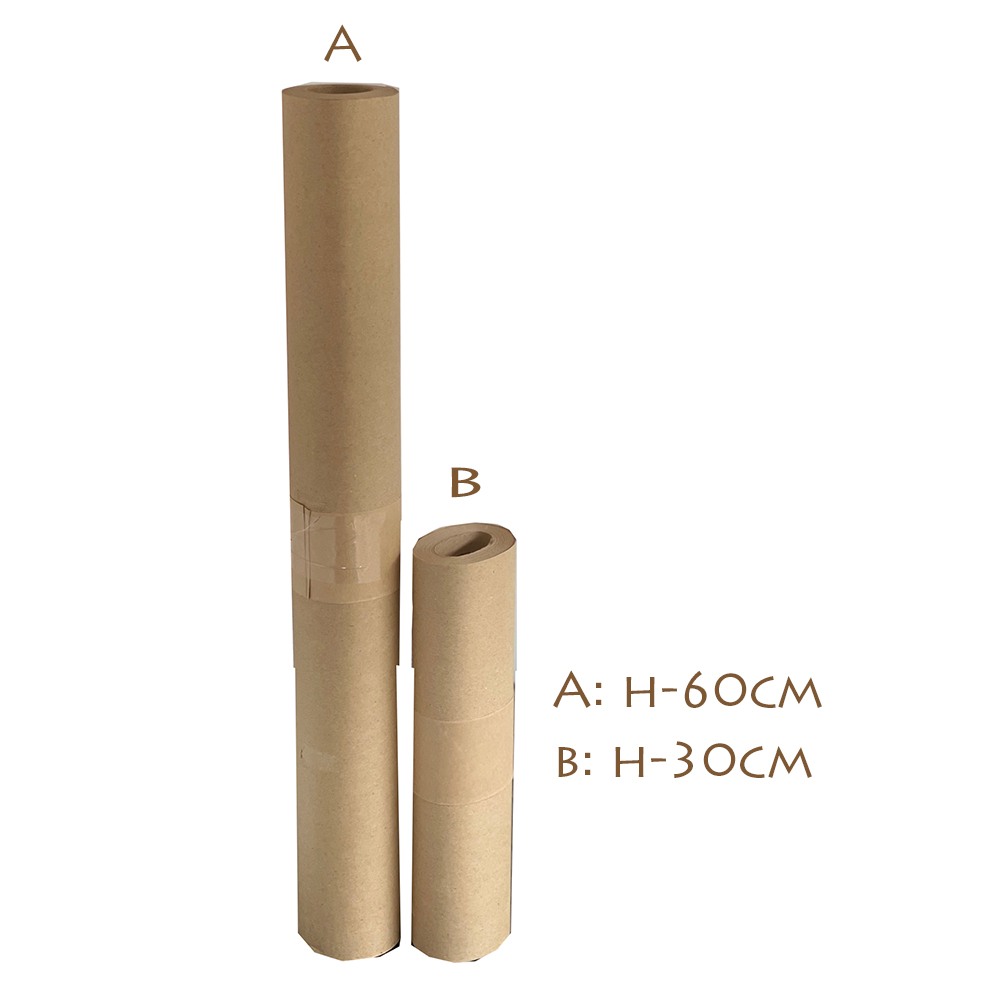 30Meters Brown Kraft Parcel Paper Roll for Packing and Wrap Parcels 30cm 