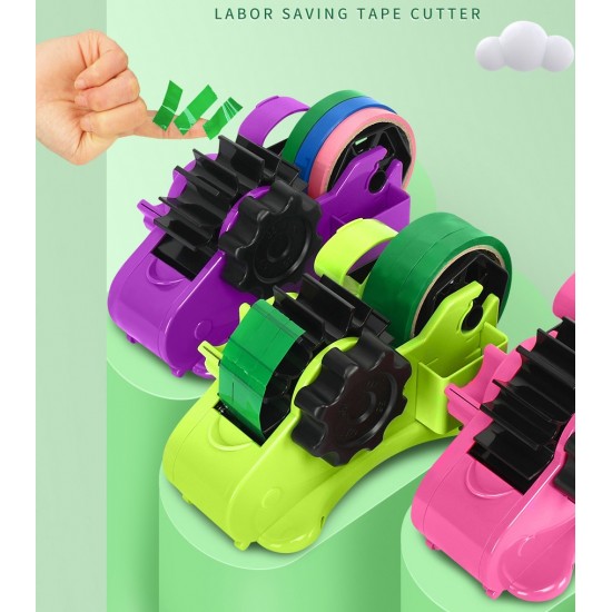 4-in-1 Multi-Purpose Tape Cutter Bench Tape Dispenser