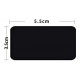 Black Rectangular Stickers - Writable