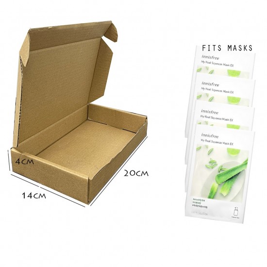 Kraft Postal Mailing Pizza Folding Box Size DC-XW4-A5