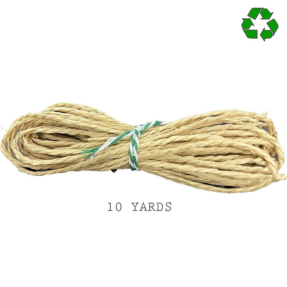 2mm Twisted Paper Tying Raffia Strings for Parcels and Gift Tags