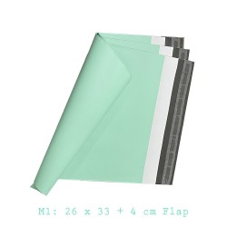 Pastel Green Poly Mailer #M1 26x33cm