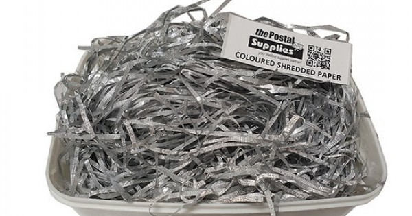 Download Metallic Silver Shredded Paper Fillers (100G) [Your online ...