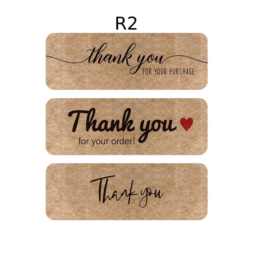 Rectangular Thank You Stickers [Your online shop for Ecommerce ...