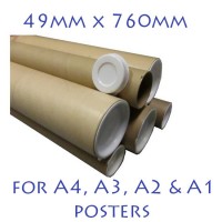 Made in USA - Mailing Tube: 8″ Dia, 72″ Long, Round - 39505953 - MSC  Industrial Supply
