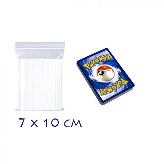 100 Small Clear Self Adhesive Zip Plastic Bags 6x4 Cm 